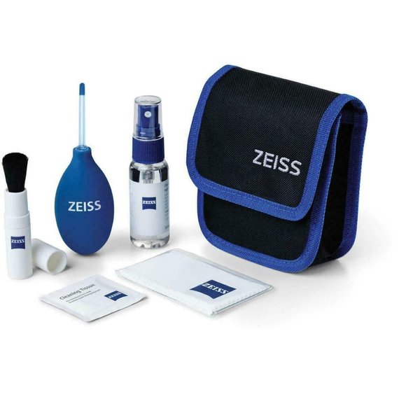 Zeiss Wet or Dry Complete Lens Cleaning Kit for Cleaning Optics or Eyeglasses - Picture 1 of 4
